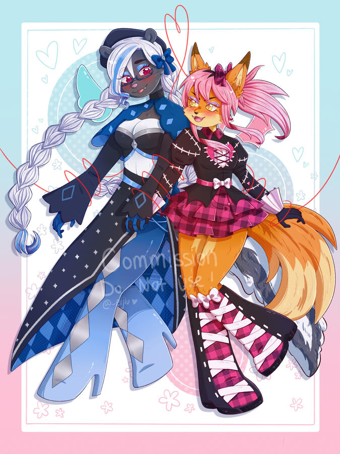 Characters belong to Kumquat